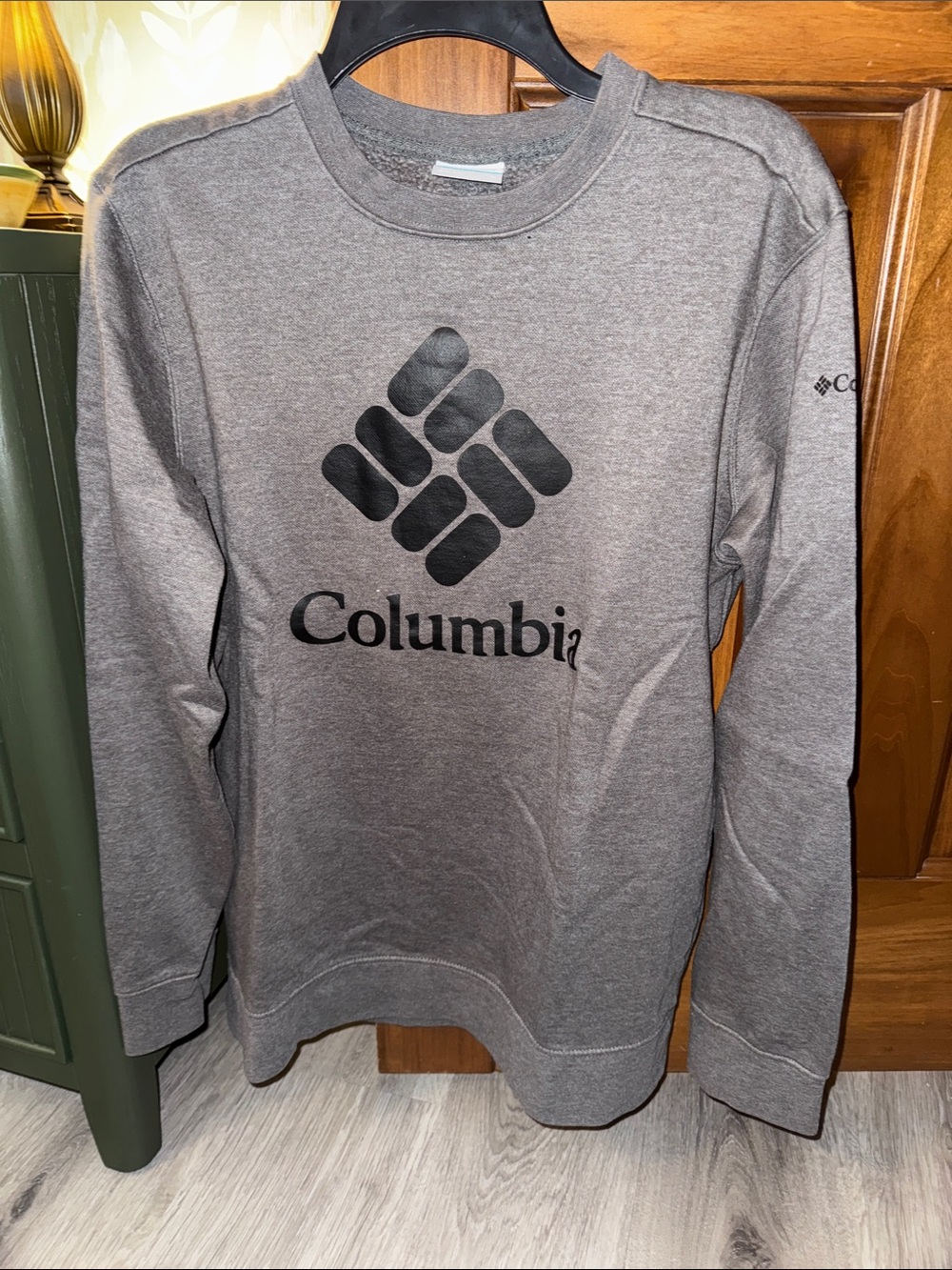 Columbia Gray Logo Crewneck Sweatshirt